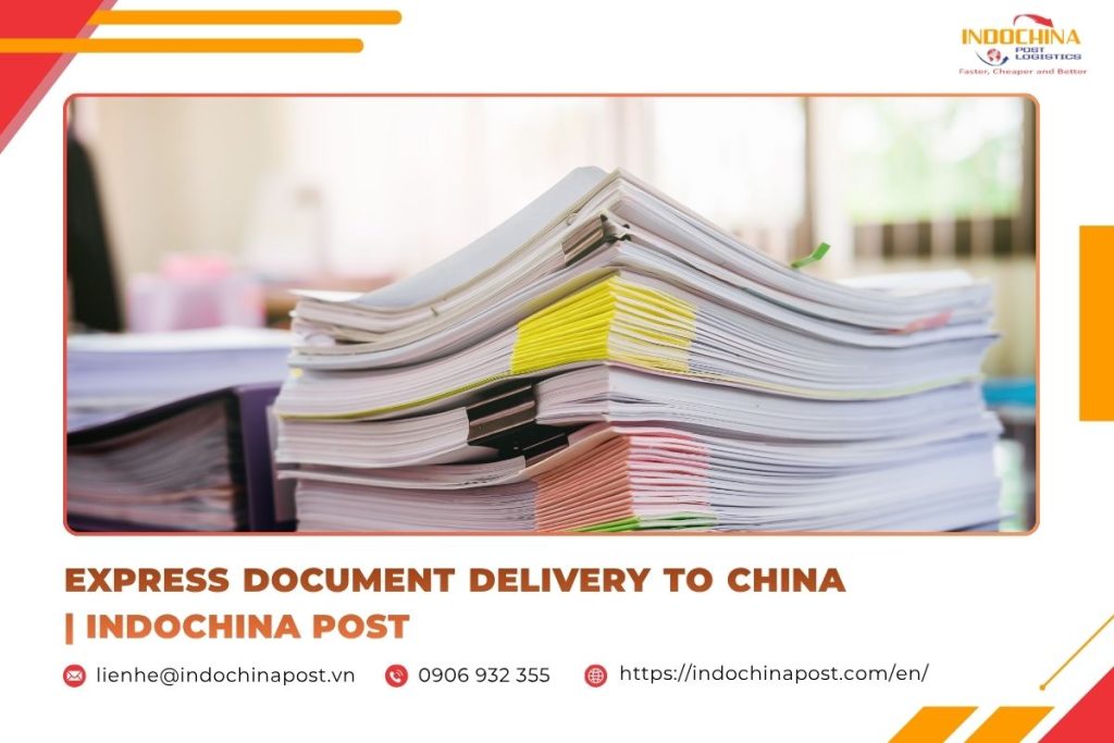 Express Document Delivery to China | Indochina Post