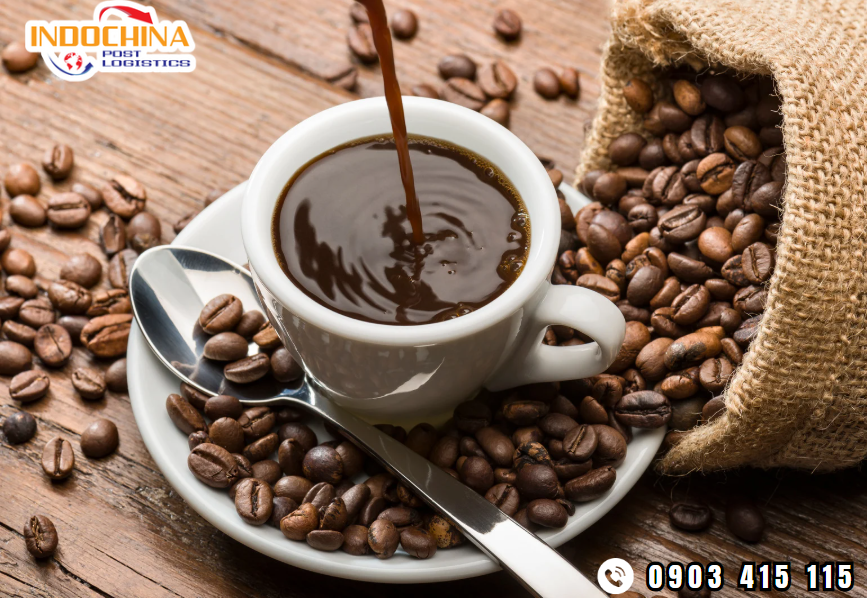 Expédition de Grains de Café du Vietnam vers la France