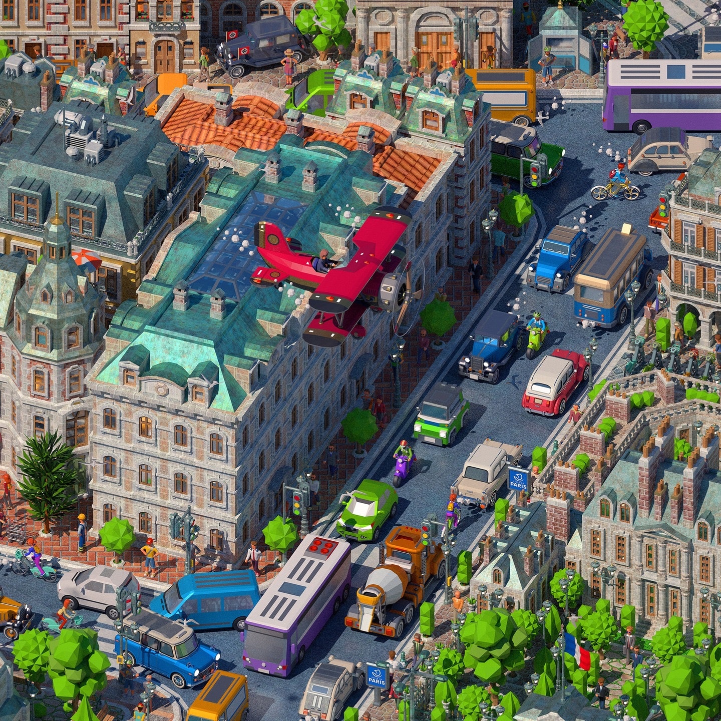 “Fractal Paris” : une carte de 15 milliards de pixels sans IA