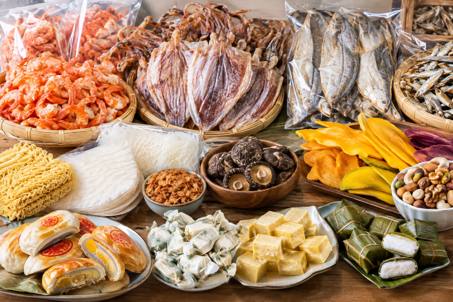 Produits alimentaires secs autorisés vers la France