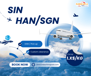 Book tải hàng không SIN - HAN/SGN