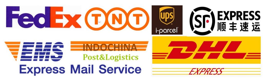 Indochinapost là đối tác uy tín của những hãng vận chuyển hàng đầu như Fedex, DHL, UPS