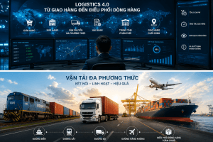Từ giao hàng đến điều phối dòng hàng: Cuộc chuyển dịch mới của logistics