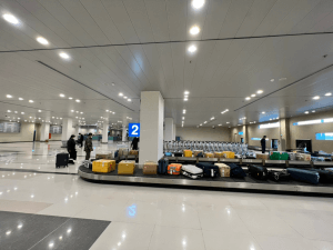 Đảo hành lý tại Cảng hàng không quốc tế Cần Thơ.