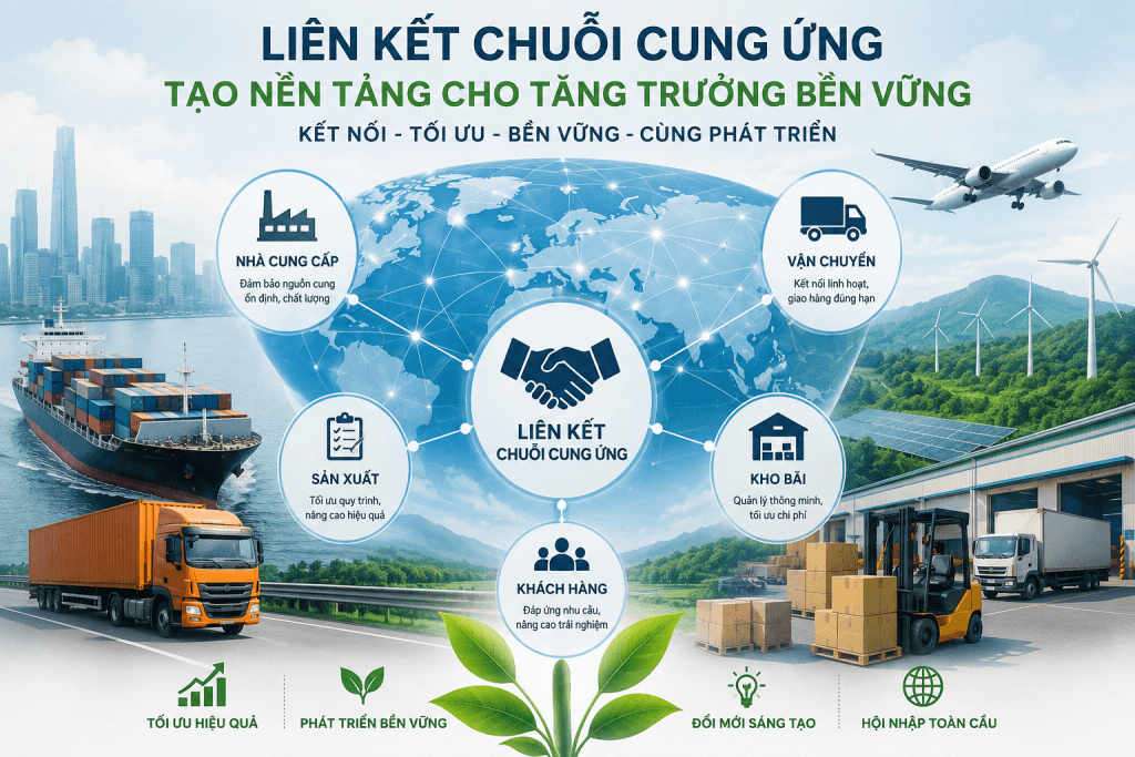 Liên Kết Chuỗi Cung Ứng Tạo Nền Tảng Cho Tăng Trưởng Bền Vững