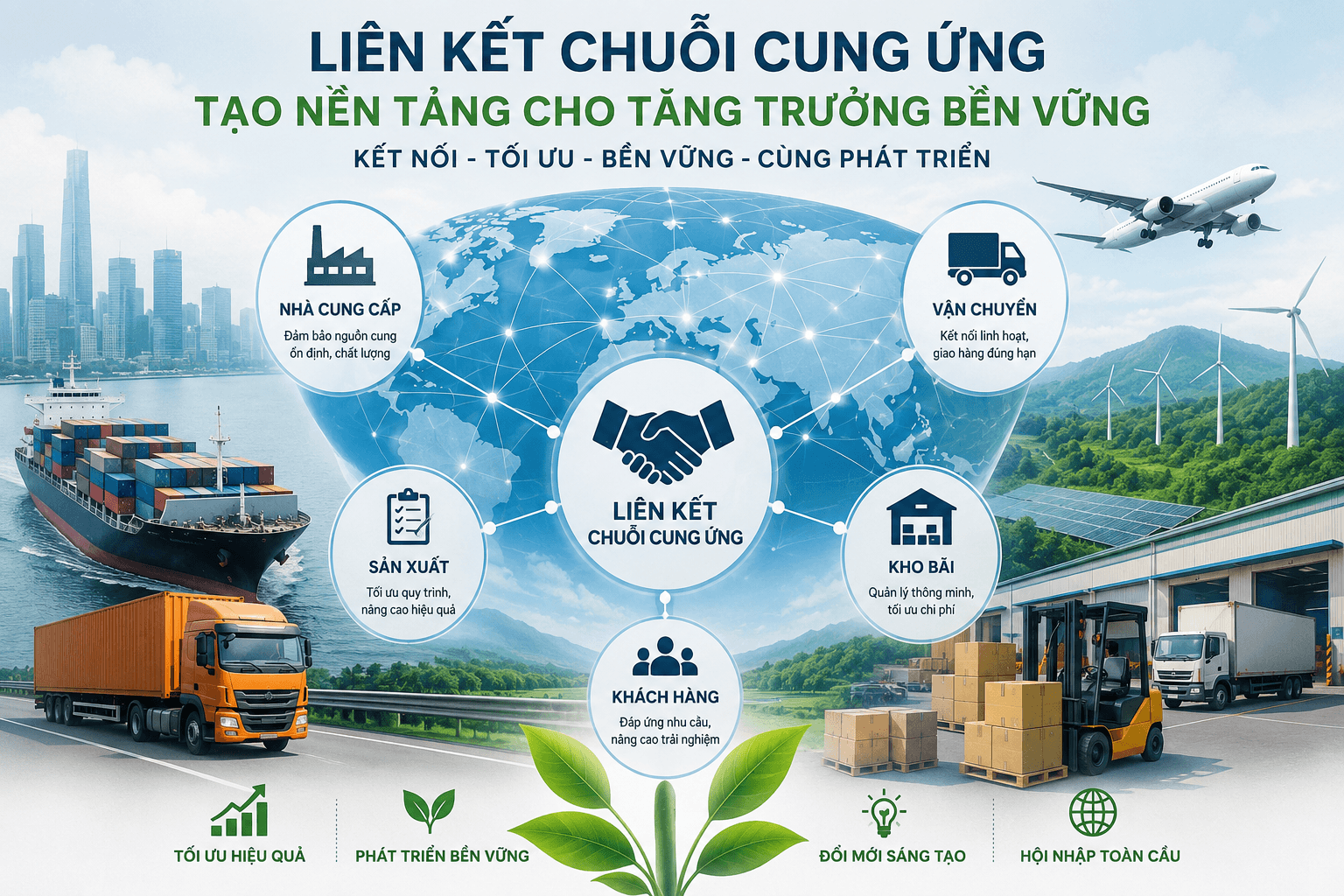 Liên Kết Chuỗi Cung Ứng Tạo Nền Tảng Cho Tăng Trưởng Bền Vững
