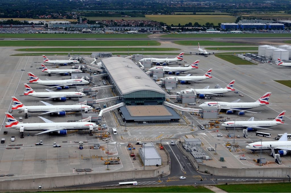 Xếp hạng và mã IATA code các sân bay tại Vương quốc Anh (UK – United Kingdom)