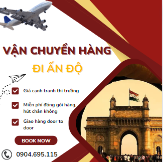 Booking tải hàng không từ Huế đi Ấn Độ uy tín- giá rẻ