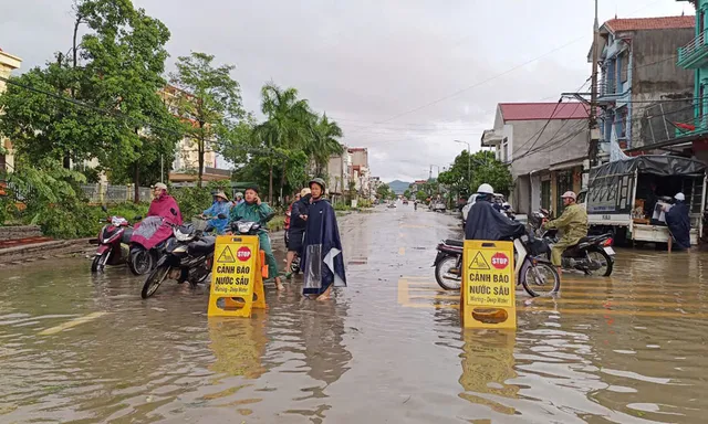 Cập hình tình hình lũ tại Bắc Giang