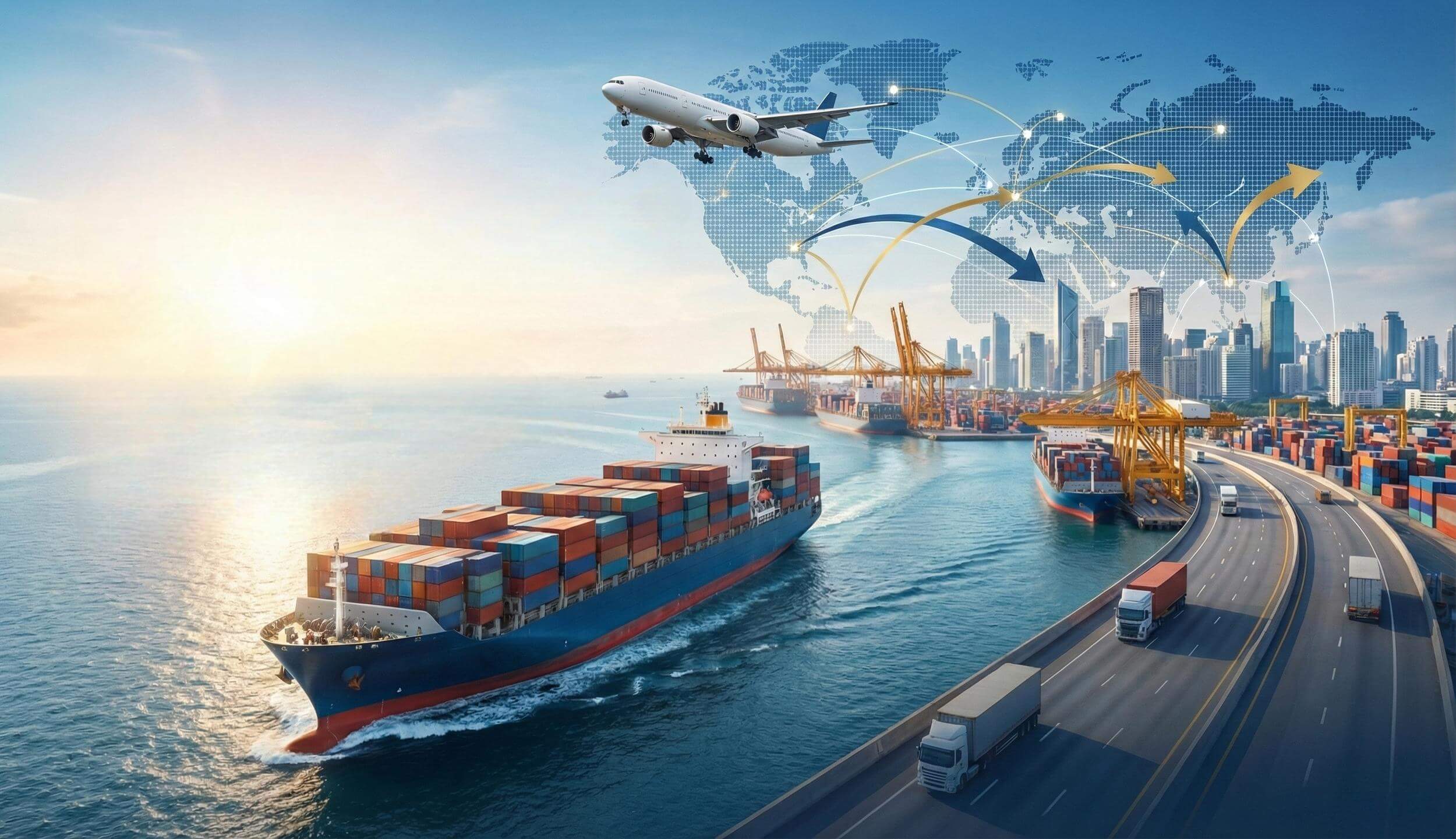 Kết nối đa phương thức giúp giảm chi phí vận chuyển quốc tế trong năm 2026.