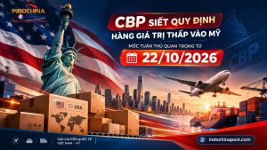 CBP siết quy định hàng giá trị thấp vào Mỹ từ 22/10/2026