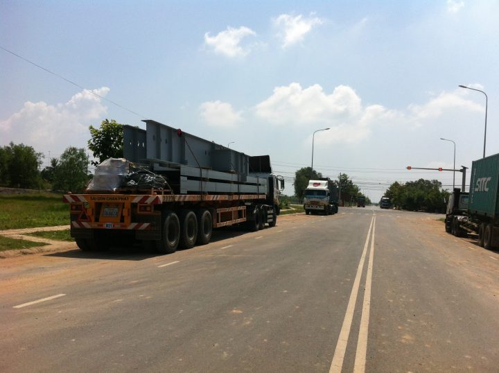chuyển hàng từ Tiền Giang qua cửa khẩu Bu Prang