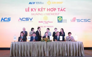4 Công Ty Thành Viên Của ACV Hợp Tác Với Sun PhuQuoc Airways