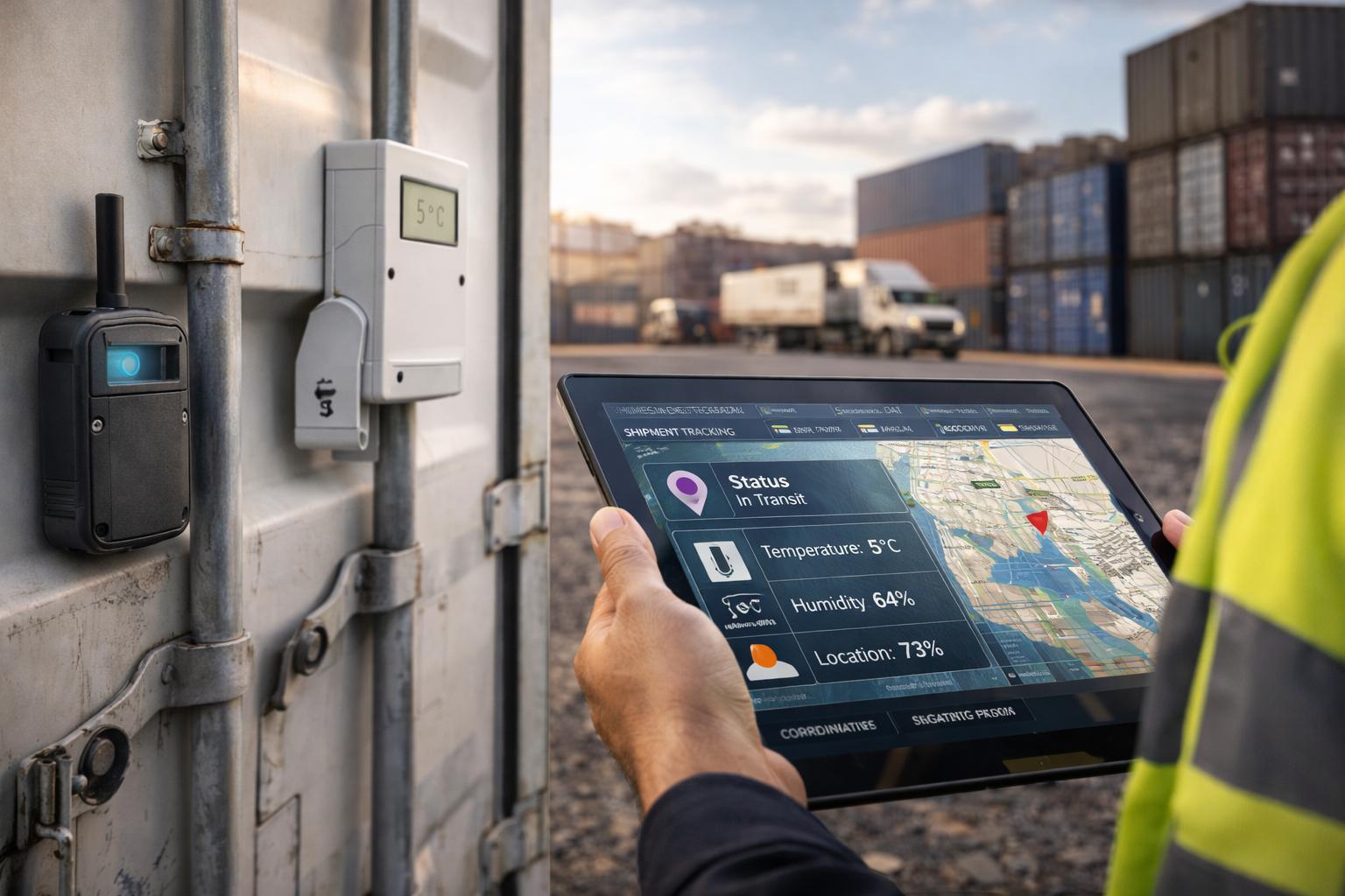Công nghệ IoT nâng cao khả năng giám sát hàng hóa xuyên biên giới