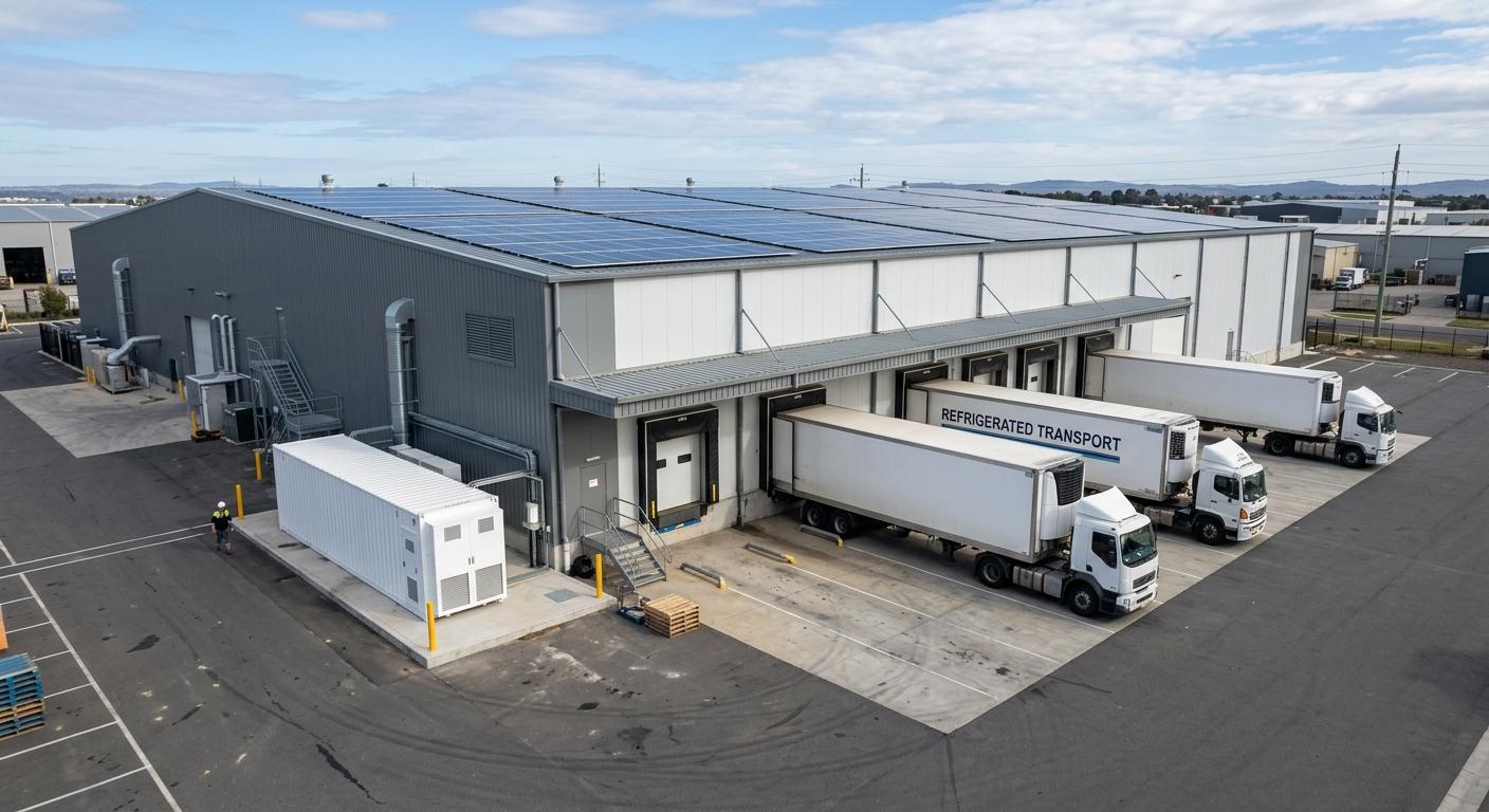 Doanh nghiệp vận tải mở rộng năng lực kho lạnh nhằm đáp ứng nhu cầu xuất khẩu thực phẩm và dược phẩm.