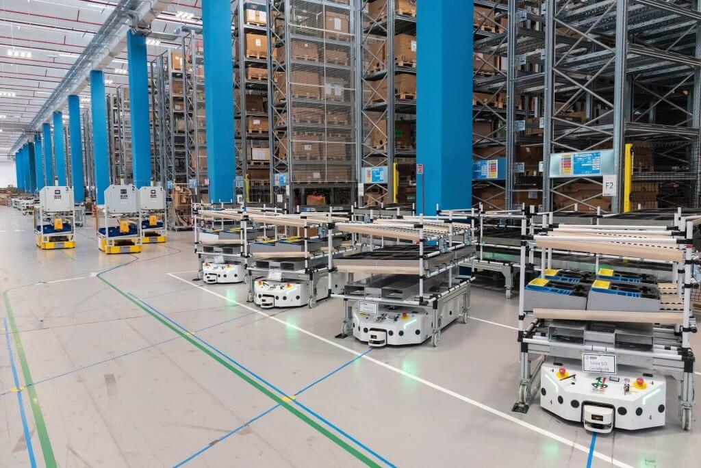 Robot và tự động hóa thúc đẩy quá trình chuyển đổi tại các trung tâm logistics hiện đại