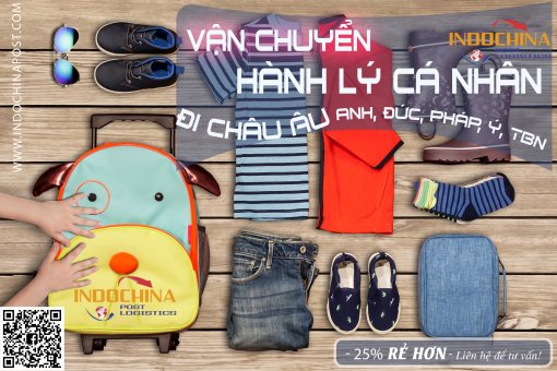 Vận chuyển hành lý cá nhân đi Châu Âu